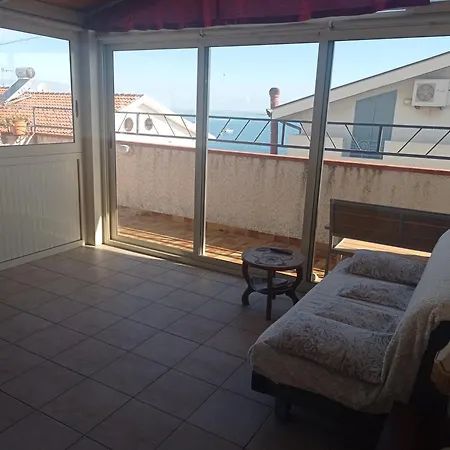 Mansarda Con Terrazzo Vista Mare Villa Oliveri Exterior photo